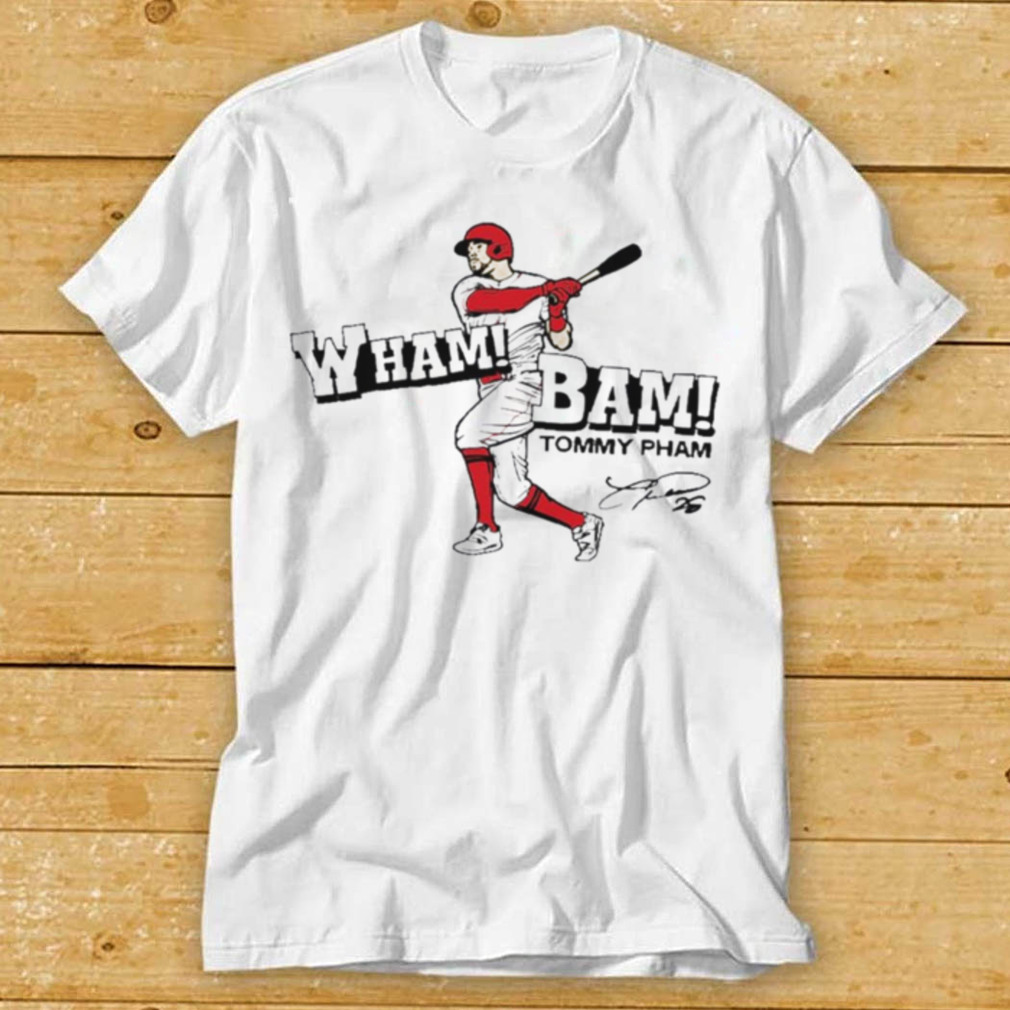 Tommy Pham wham bam signature shirt