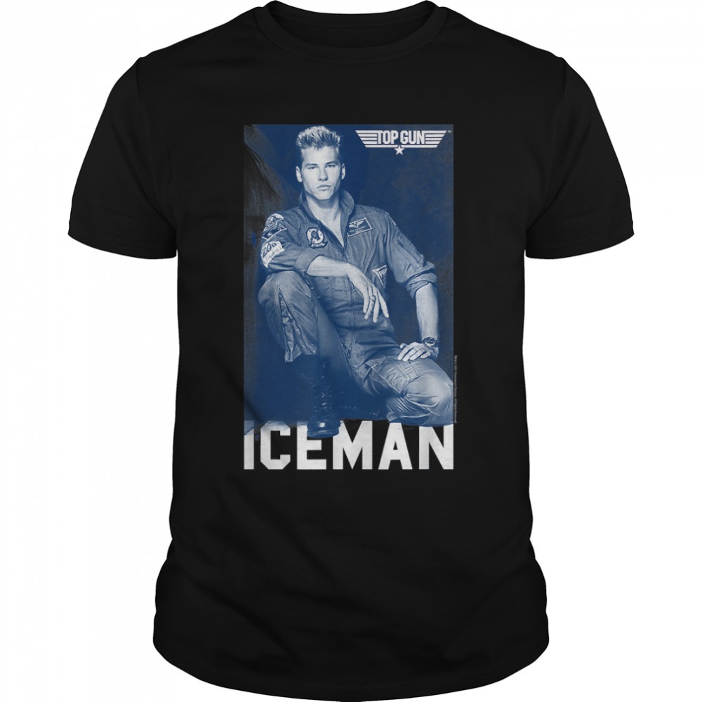 Top Gun Iceman Photograph T-Shirt