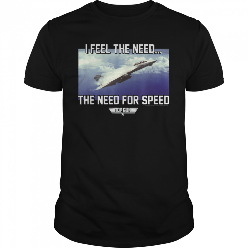 Top Gun Need For Speed Jet Photo T-Shirt
