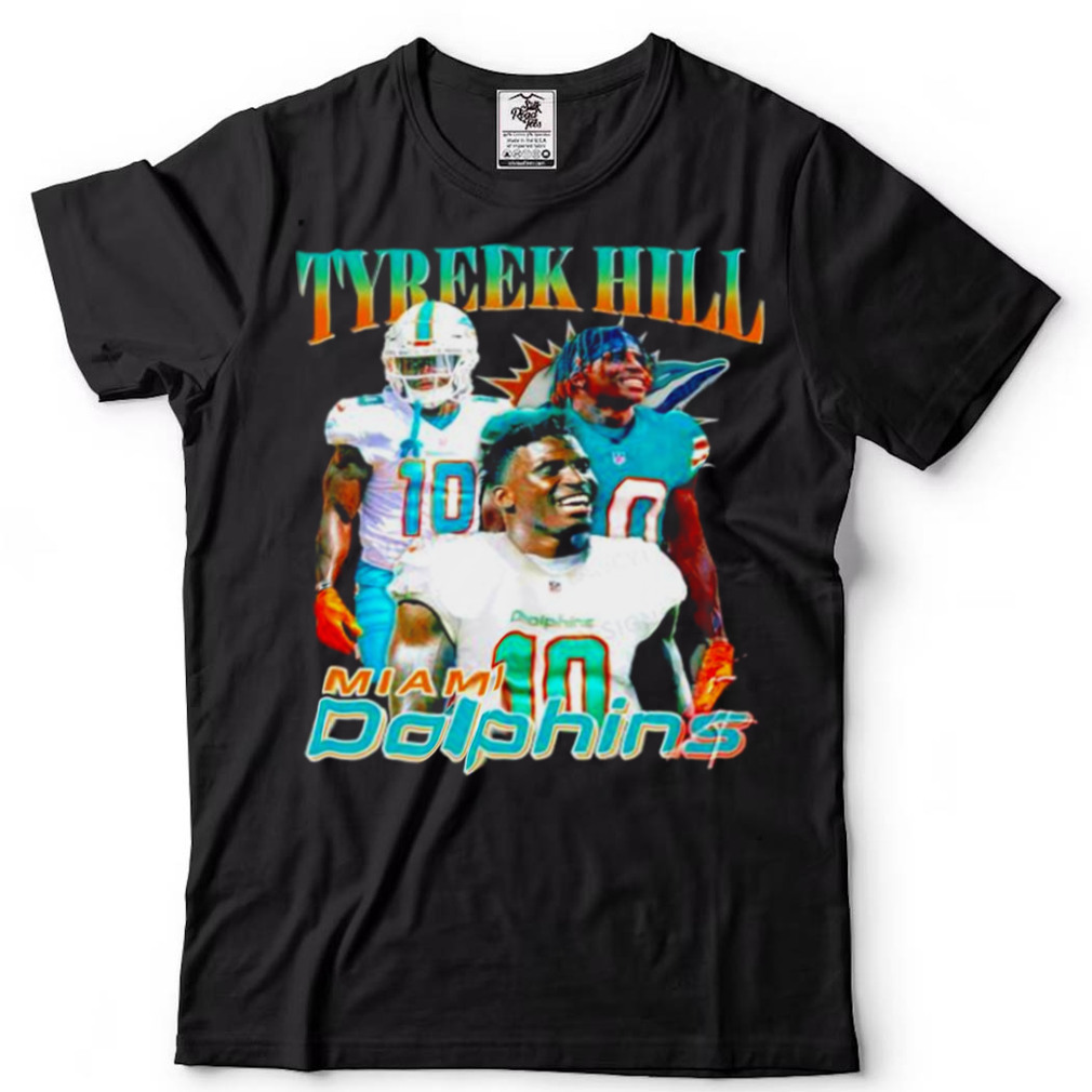 Tyreek Hill 10 Miami Dolphins T shirt