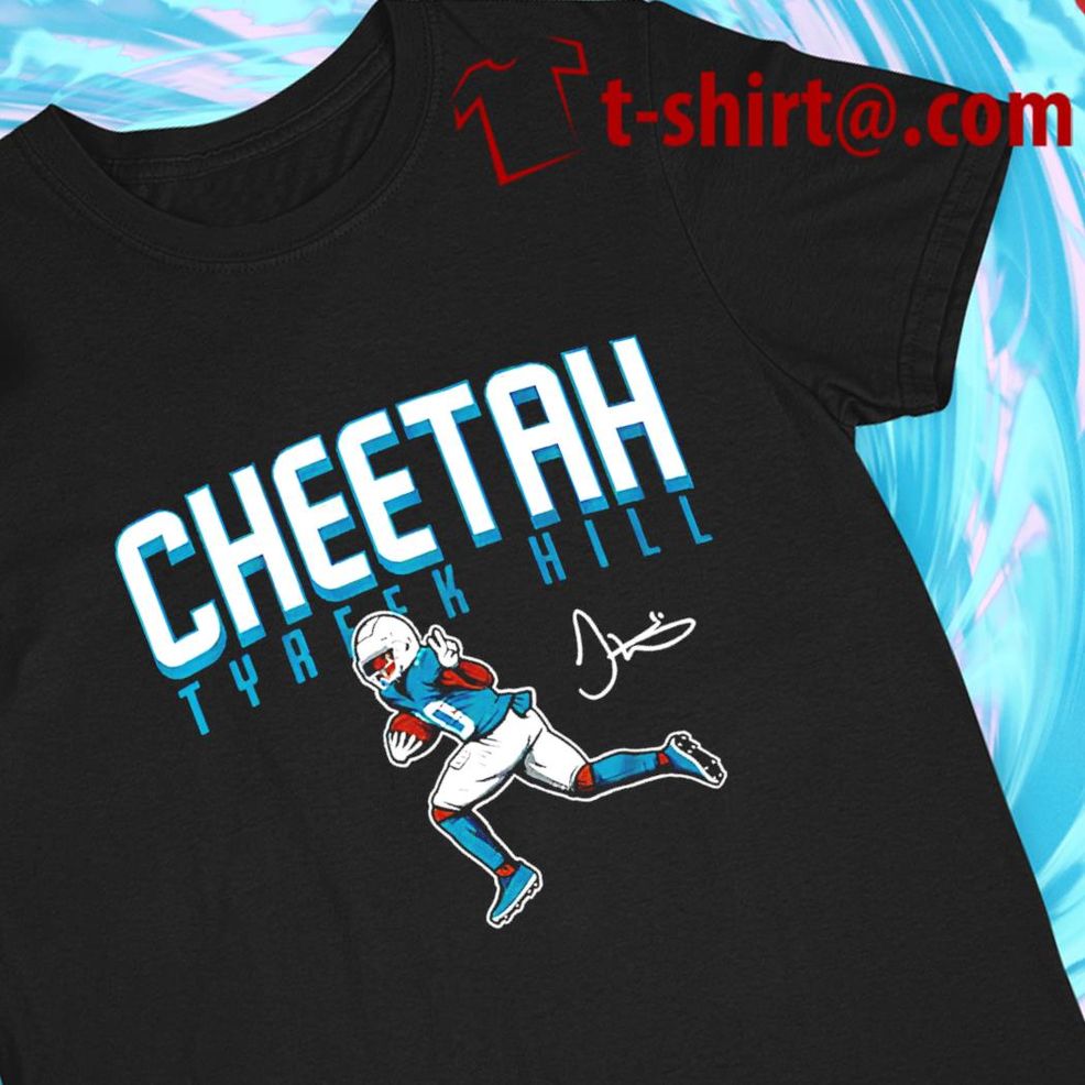 Tyreek Hill South Florida Cheetah Signature T Shirt
