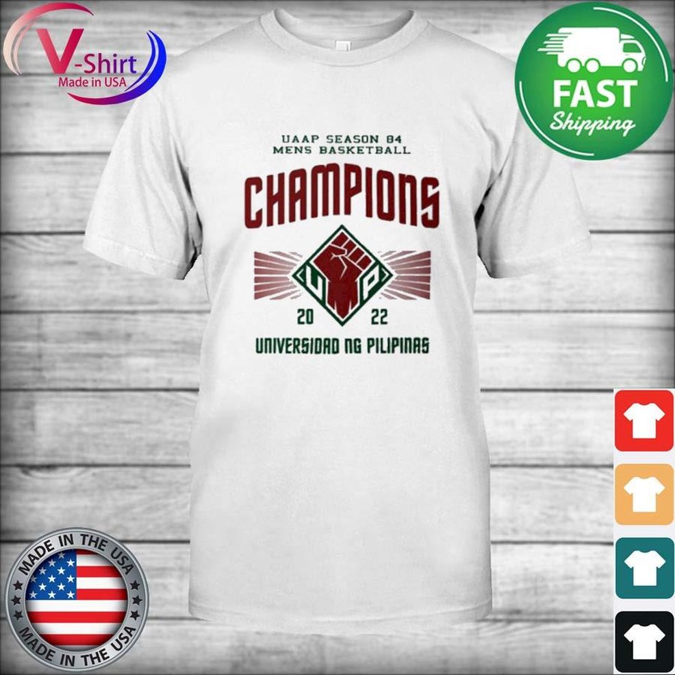 UAAP Season 84 Men's Basketball Champions 2022 University Ng Pilip T Shirt