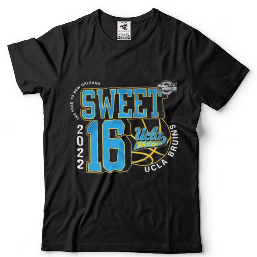 UCLA Bruins Sweet 16 NCAA Men’s Basketball 2022 Graphic Unisex T Shirt T Shirt
