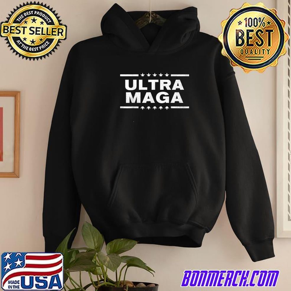 Ultra Maga United State Flag T Shirt