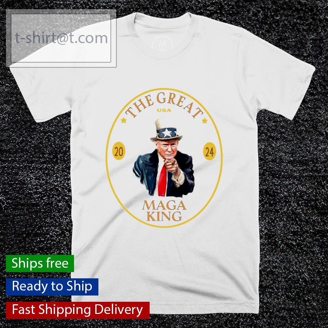 Uncle Sam Trump the great USA Maga king shirt