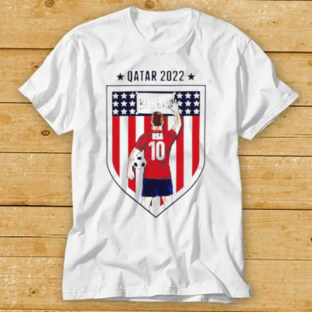 USMNT Believe Ted Lasso Qatar 2022 USA Soccer shirt