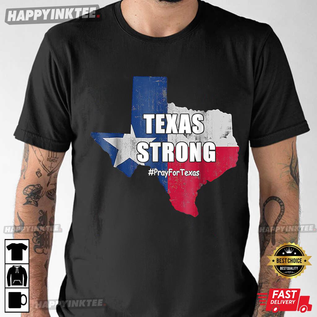 Uvalde Texas Strong Pray For Texas Gun Control T-Shirt