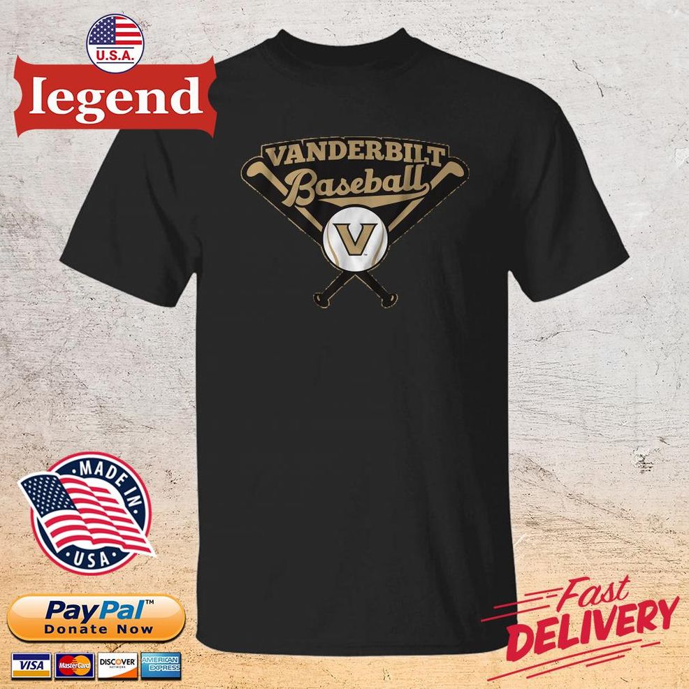 Vanderbilt Commodores Baseball Logo 2022 Shirt