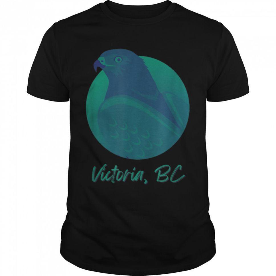 Victoria BC Osprey Sea Green Raptor Ocean Bird T Shirt B09W5RWFS8