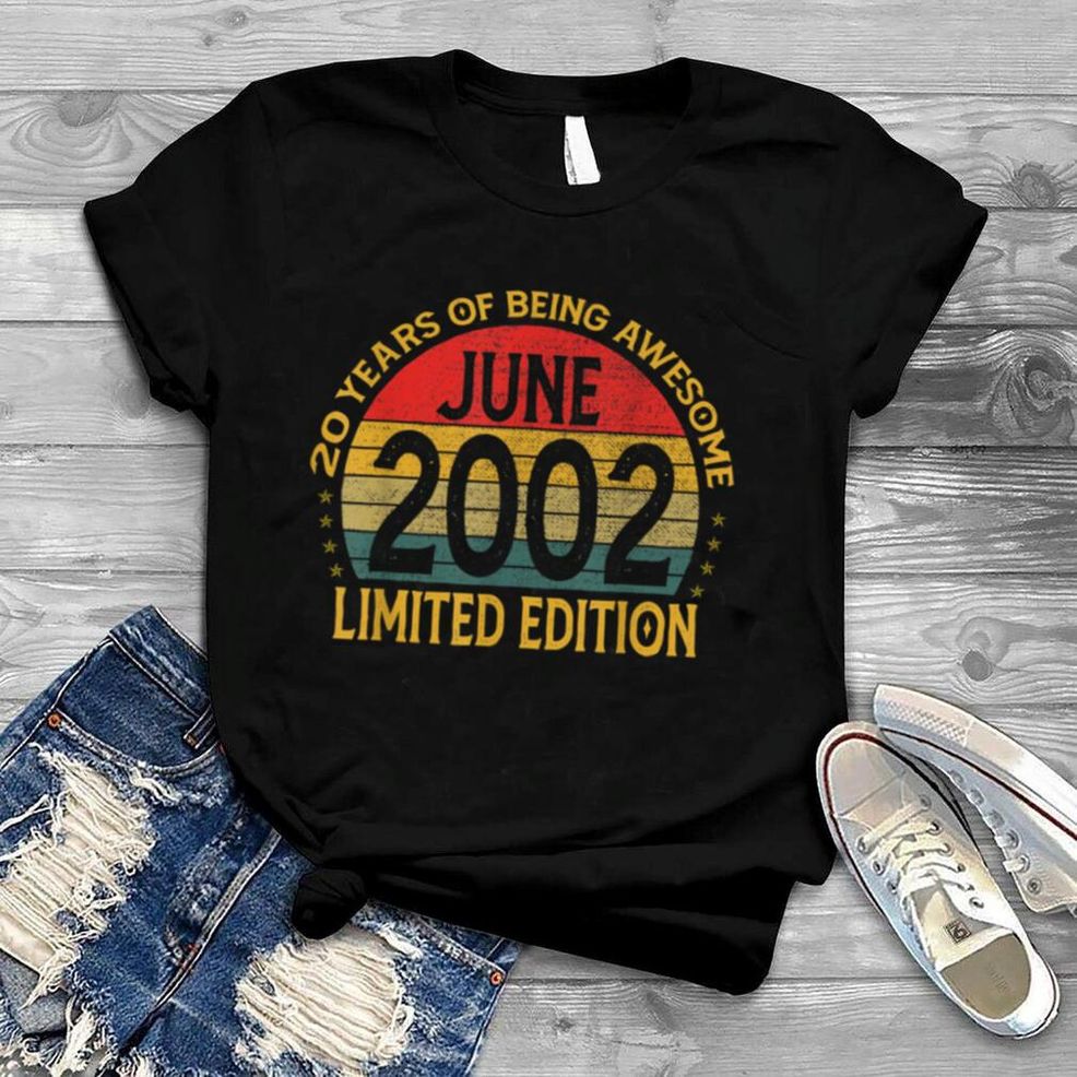 Vintage June 2002 Limited Edition Birthday Gift T Shirt B0B1F41N9Y