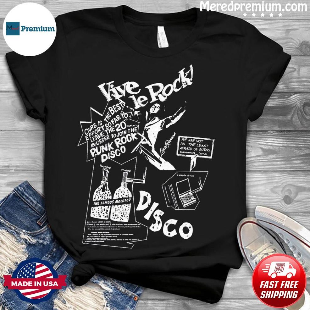 Vintage Look Vive Le Rock Shirt