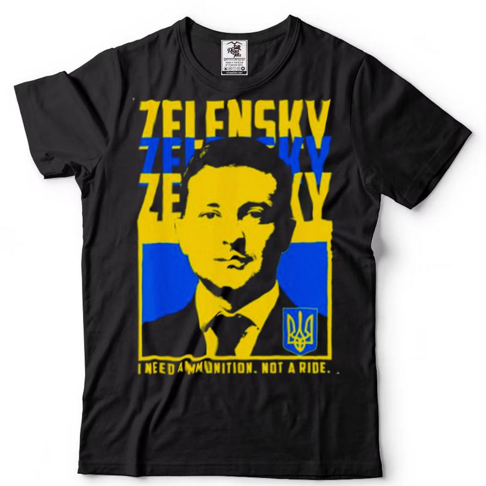 Volodymyr Zelensky Ukraine Ukrainian Flag Peace Ukraine T Shirt