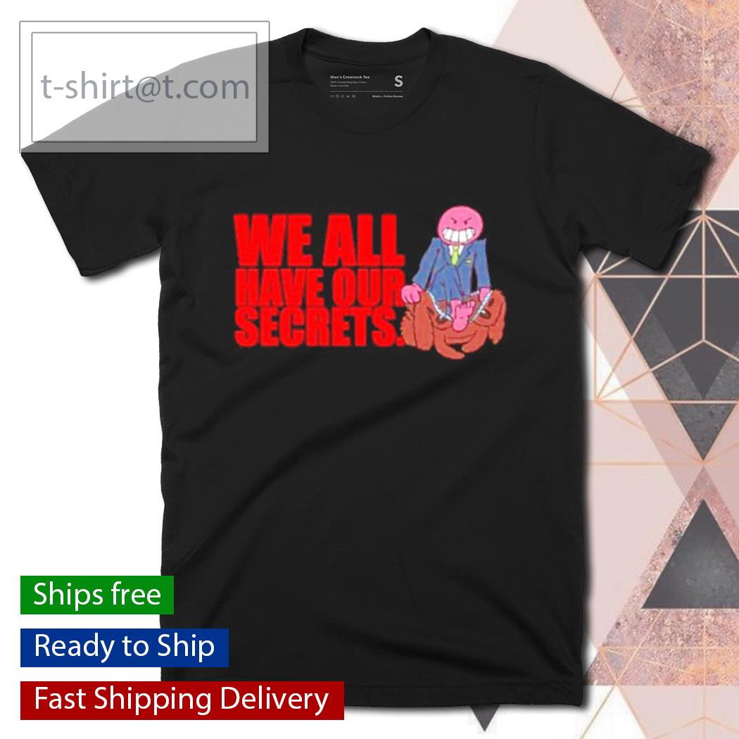 We All Have Our Secrets Norman Unzipping shirt