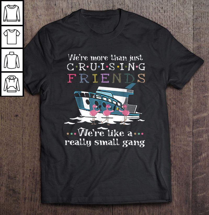 We’re More Than Just Cruising Friends We’re Like A Really Small Gang Shirt