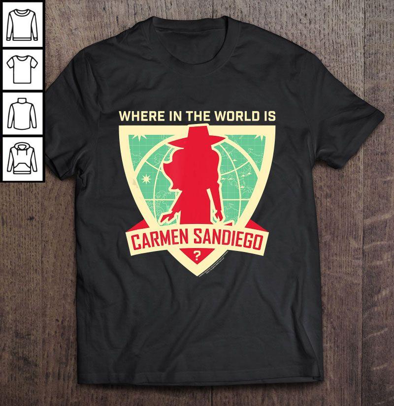 Where In The World Is Carmen Sandiego Shirt