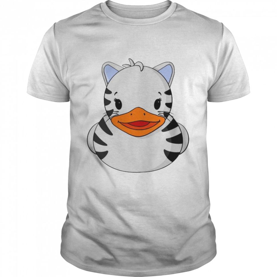 White Tiger Rubber Duck Shirt