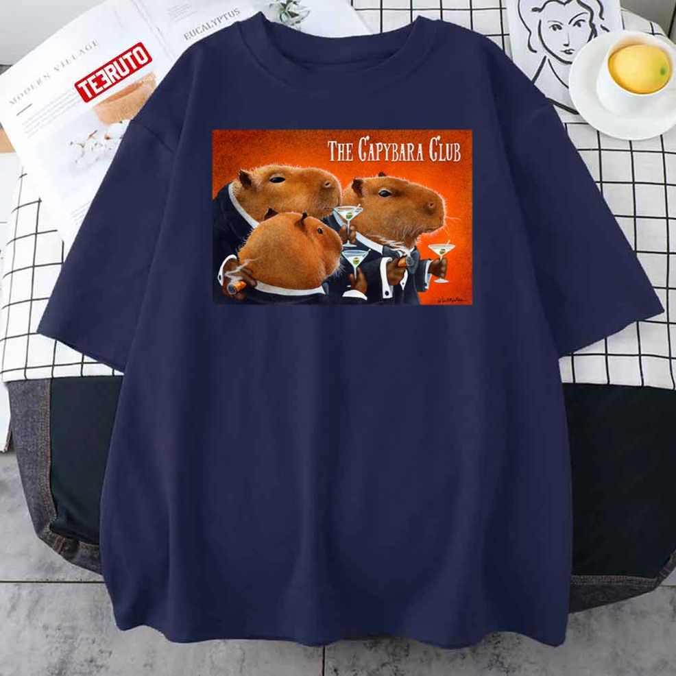 Will Bullas The Capybara Club Unisex T Shirt