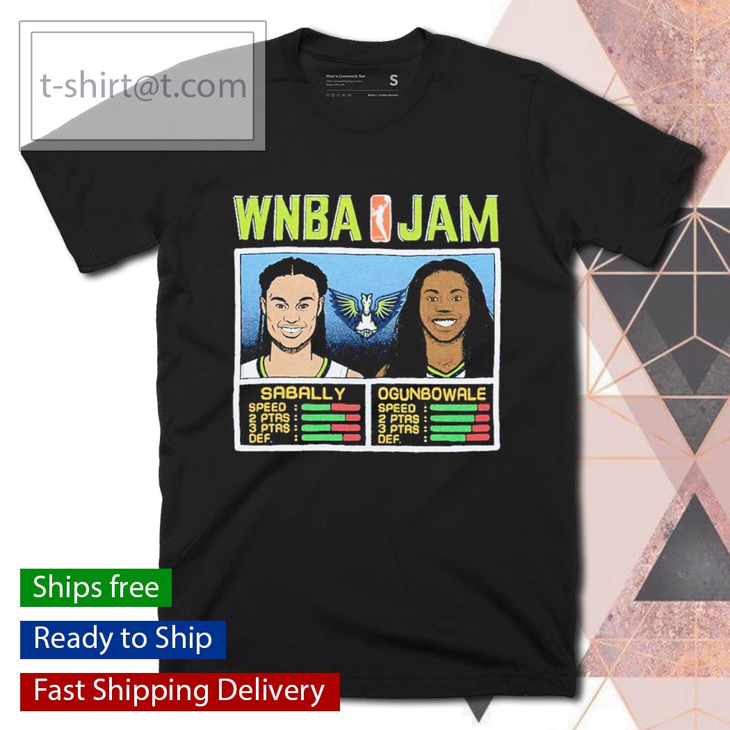WNBA Jam Wings Sabally and Ogunbowale shirt