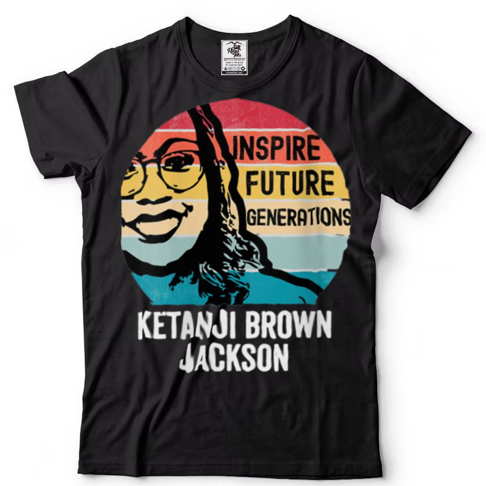 Womens Ketanji Brown Jackson KBJ Inspire Future Generations Supreme V Neck T Shirt