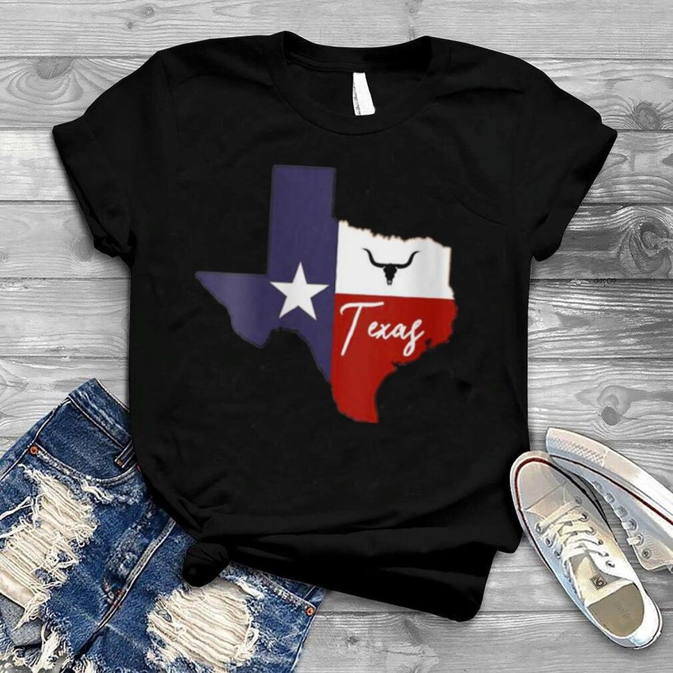 Womens Strong Like Texas State Flag Shirt
