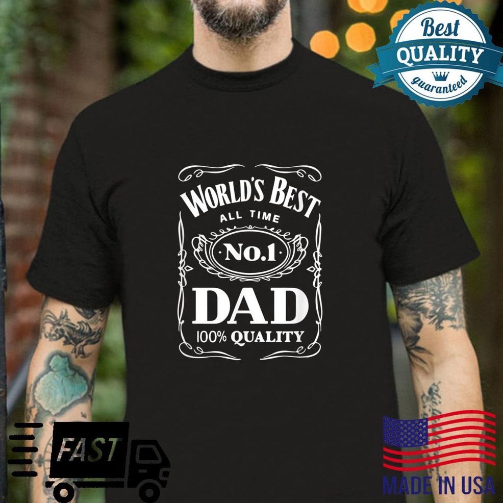 World´s Best No 1 Dad – Daddy – Father Shirt