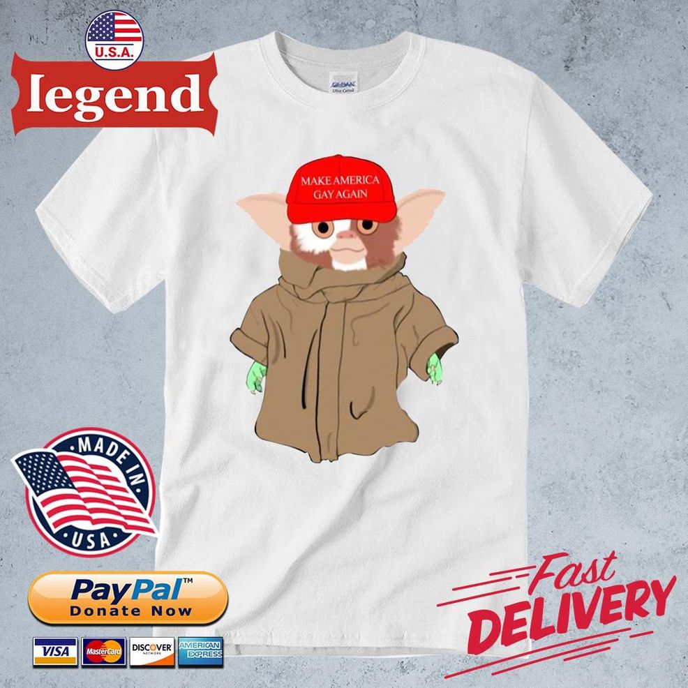 Yoda Make America Gay Again Shirt