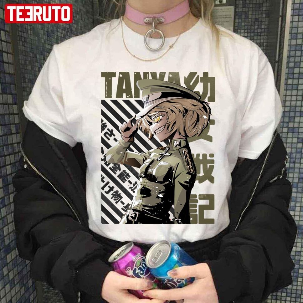 Youjo Senki Tanya Degurechaff Tshirt Unisex T Shirt