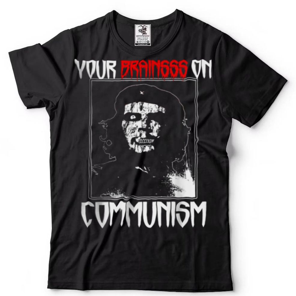Your Brain On Communism Funny Anti Commie Zombie Political T Shirt