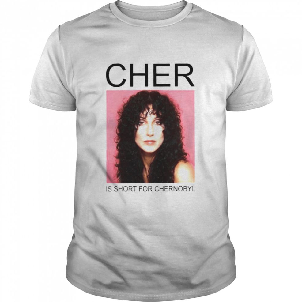 Zach Silberberg Wearing Cher Is Short For Chernobyl Shirt