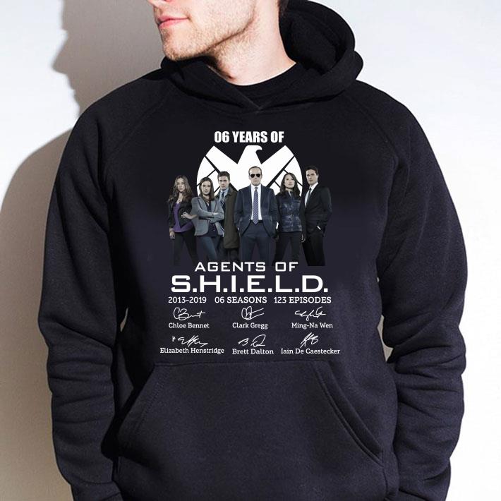 06 Years Of Agents Of Shield 2013 2019 06 Seasons Signatures Shirt D98 Hoodie