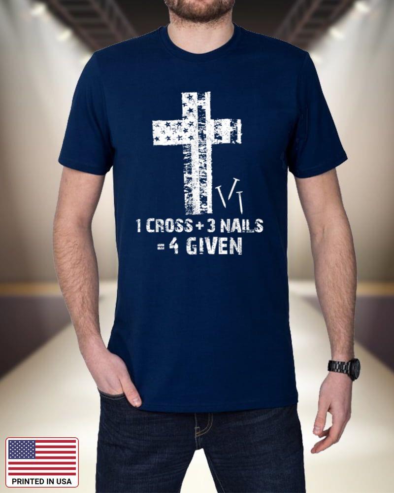 1 Cross 3 Nails Forgiven Christian Easter Gifts Jesus QCZ5N