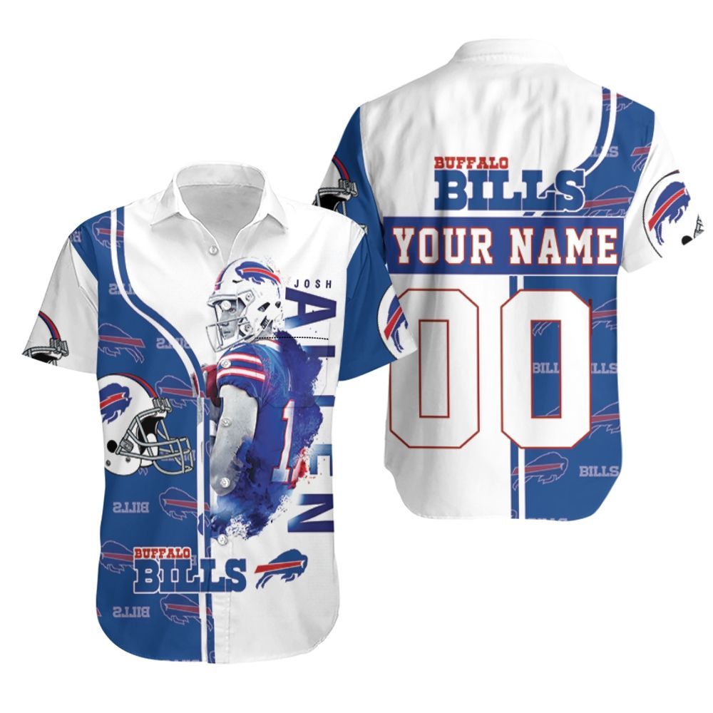 Josh Allen 17 Buffalo Bills The Great Player Summer Gift Hawaiian Shirt And  Shorts