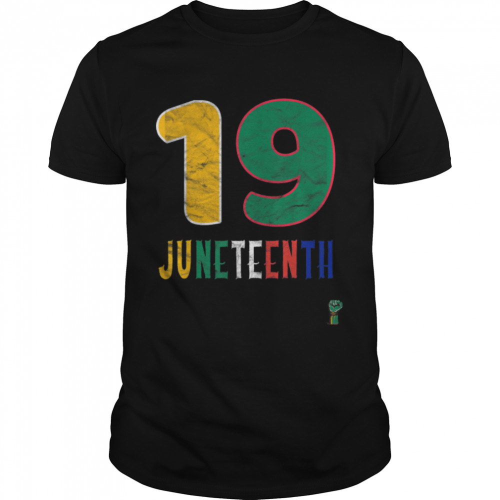 19 Juneteenth – Vintage Juneteenth 1865 T-Shirt B0B2HQD72Q