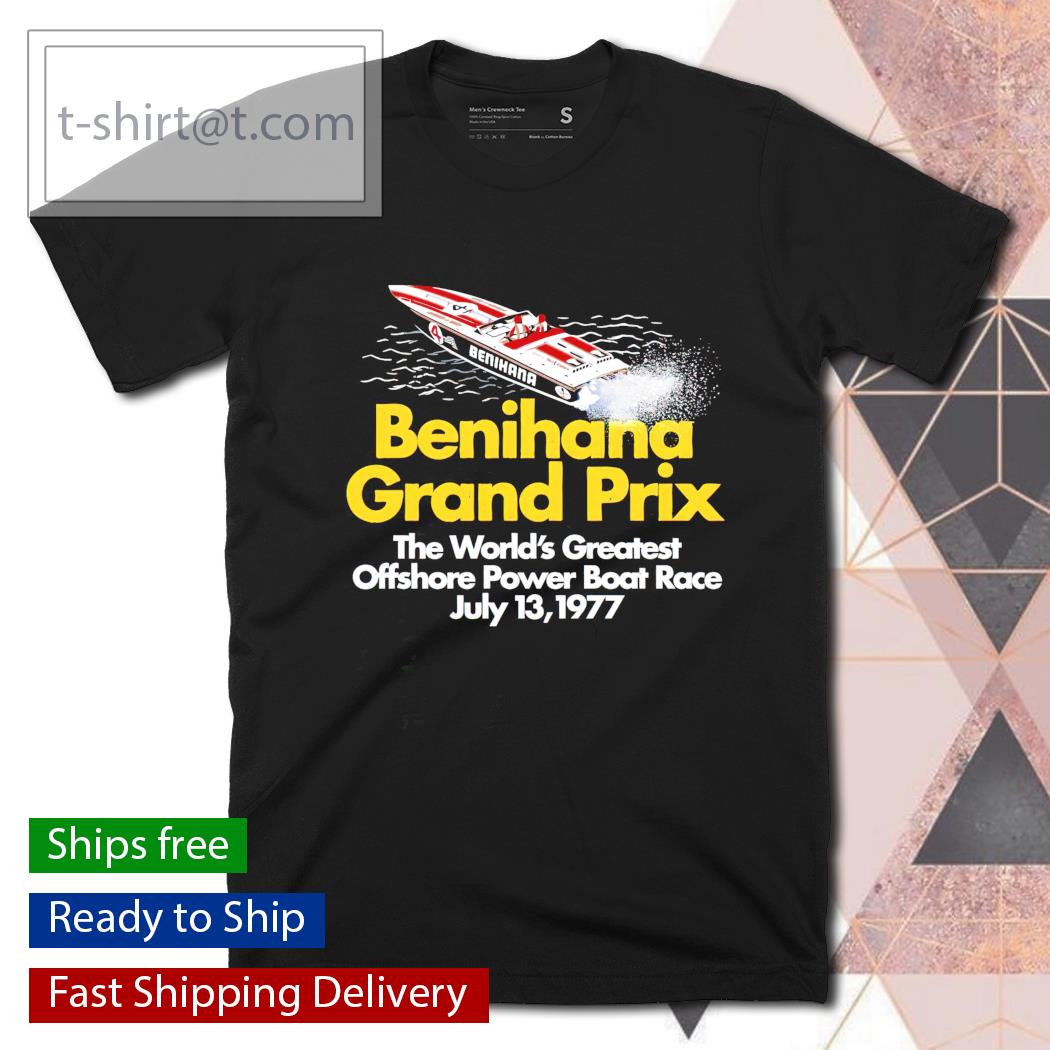 1977 Benihana grand prix shirt