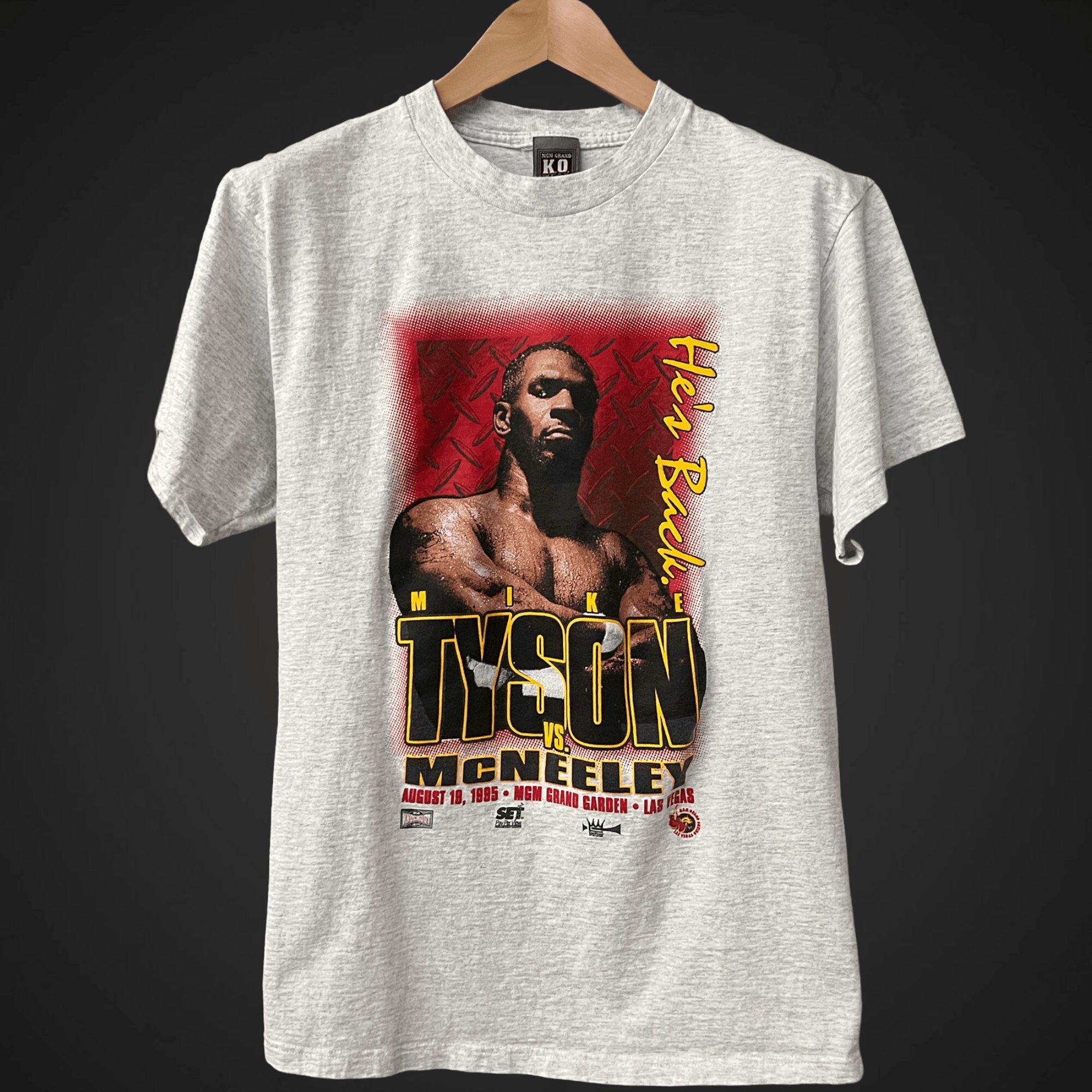 1995 Boxing Mike Tyson Peter Mcneeley Unisex T-Shirt