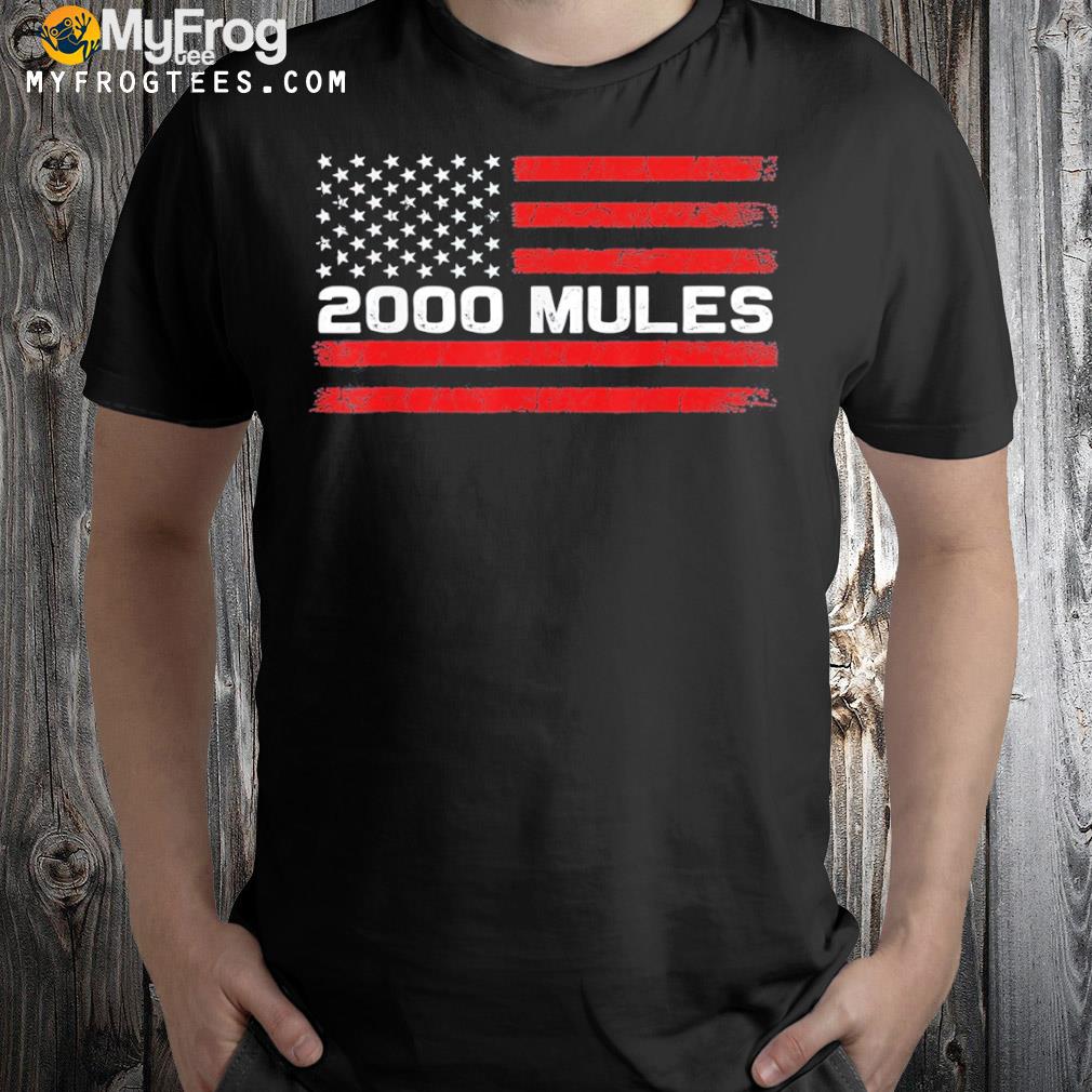 2000 mules pro Trump 2024 antiBiden 2000 mules game is over shirt