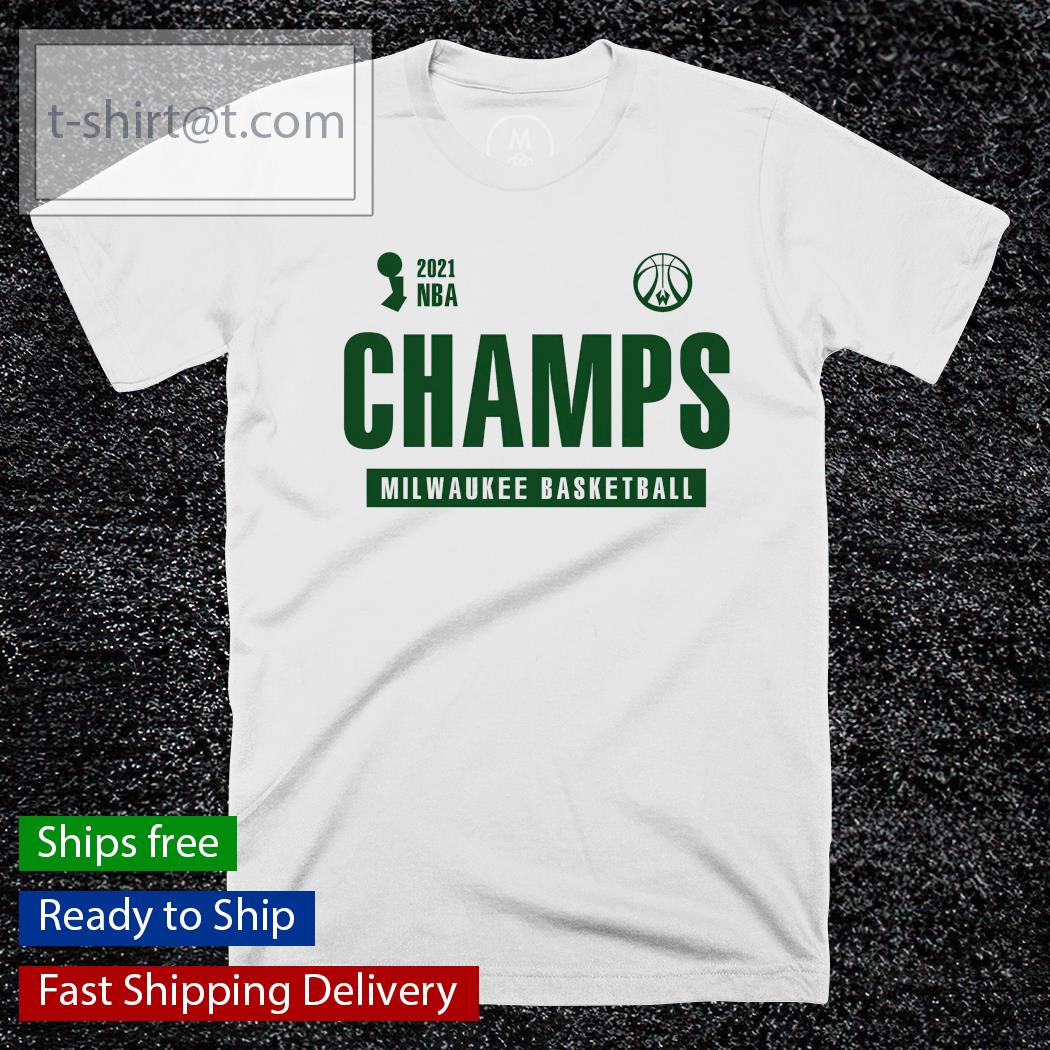 2021 NBA Champs Milwaukee Basketball shirt