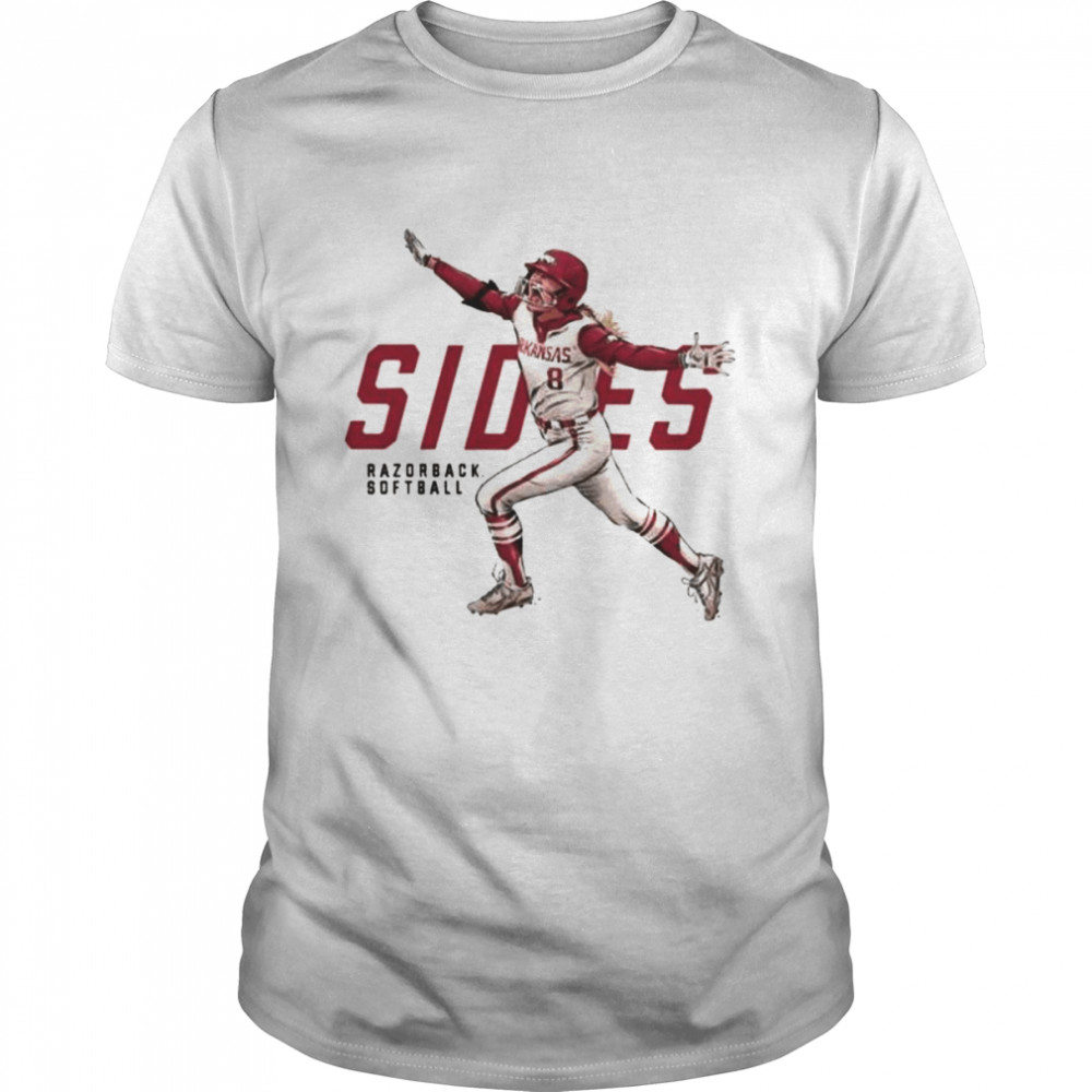 2022 Razorback Softball Bunlimited Merch Kb Sides Slugger T-Shirt