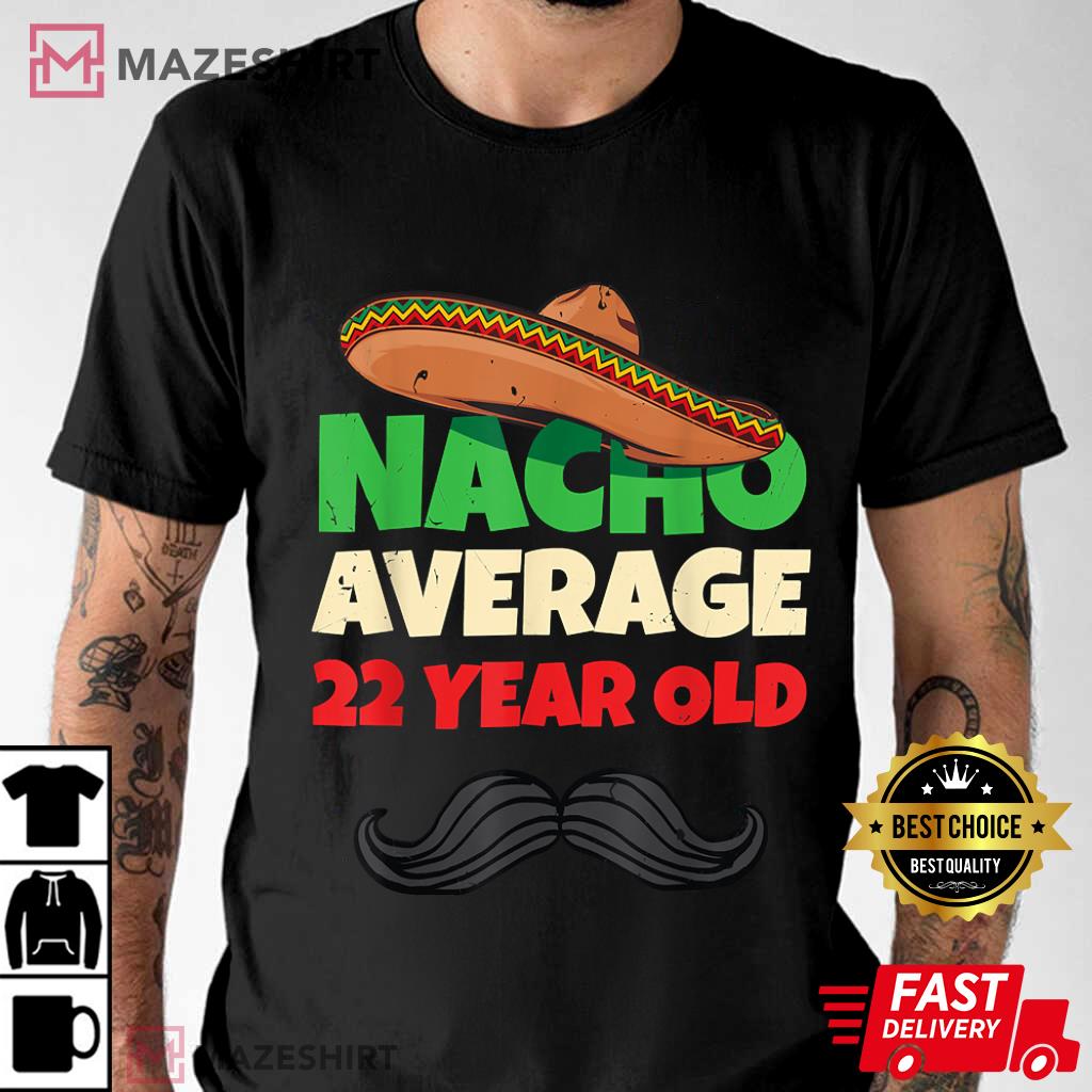 22nd Birthday Funny 22 Year Old Party Outfit Present Boys T-Shirt