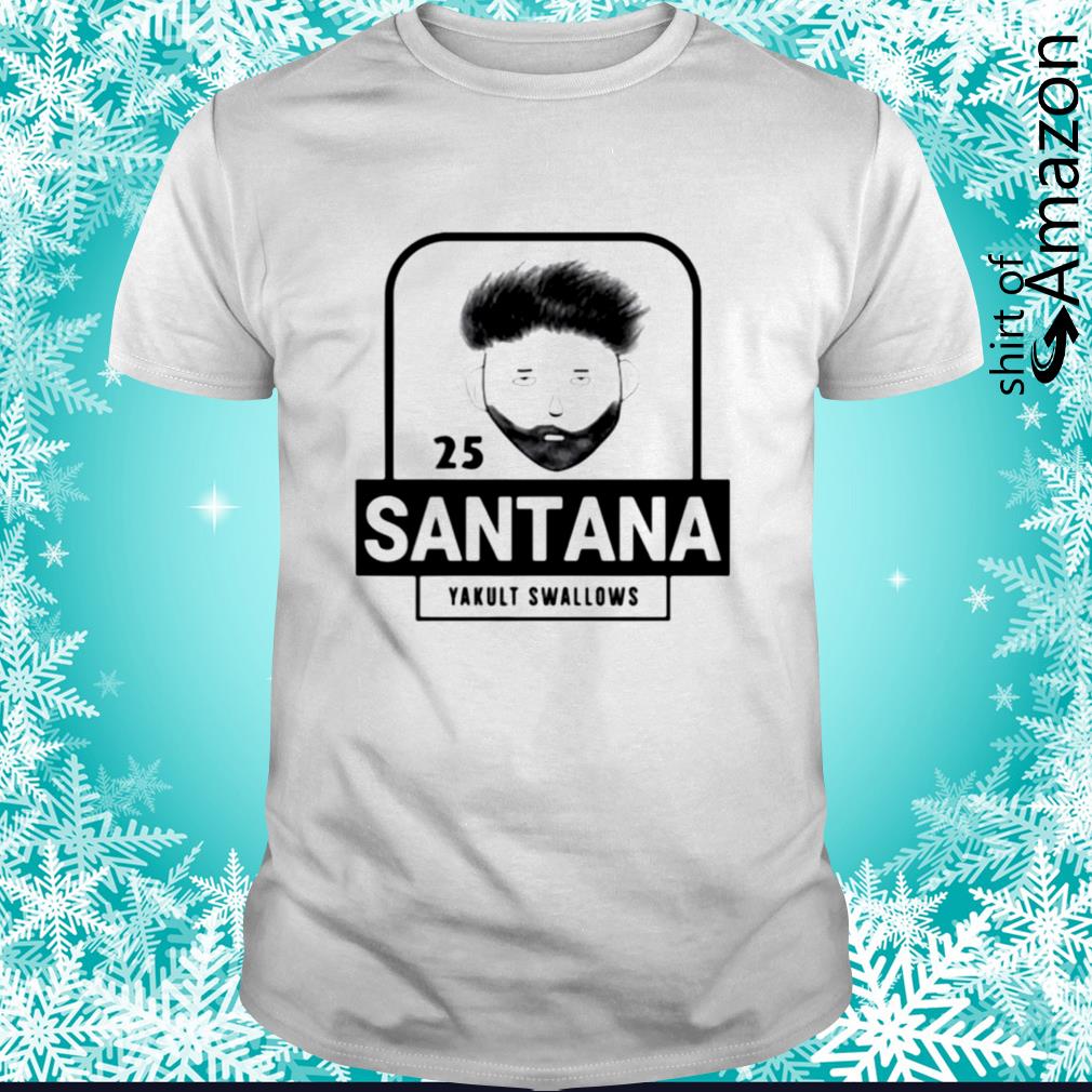 25 Santana Yakult Swallows t-shirt