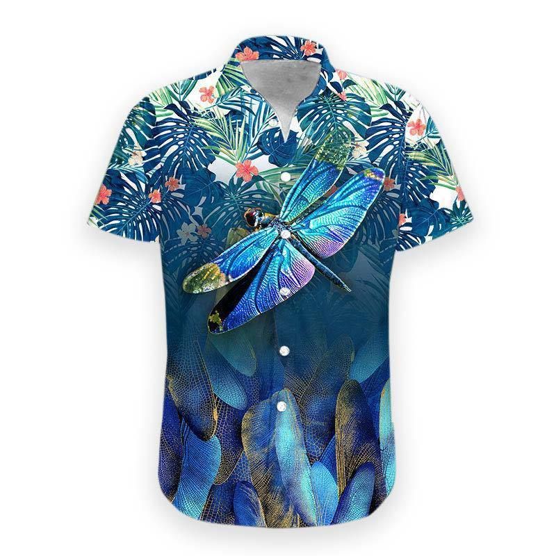 3D Dragonfly Hawaii Shirt