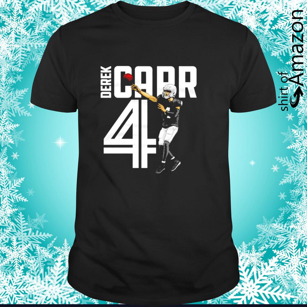 4 Derek Carr Las Vegas Raidersr shirt