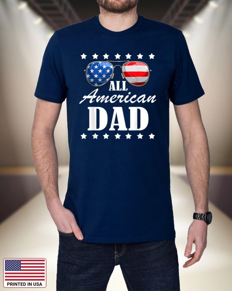 4th July Dad Gift  All American Patriot USA Dad  Mens_1 RiKpE