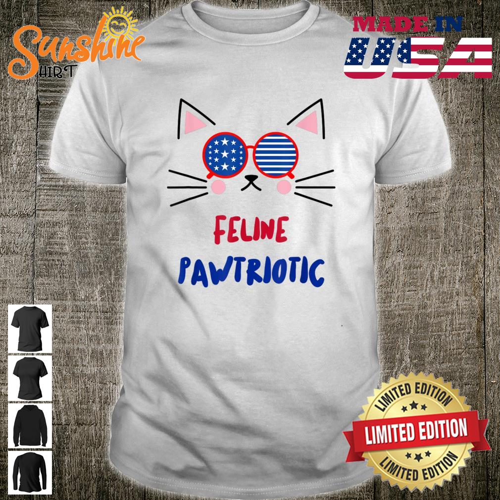 4th Of July Cat Independence Day Patriot USA For Cat Shirt