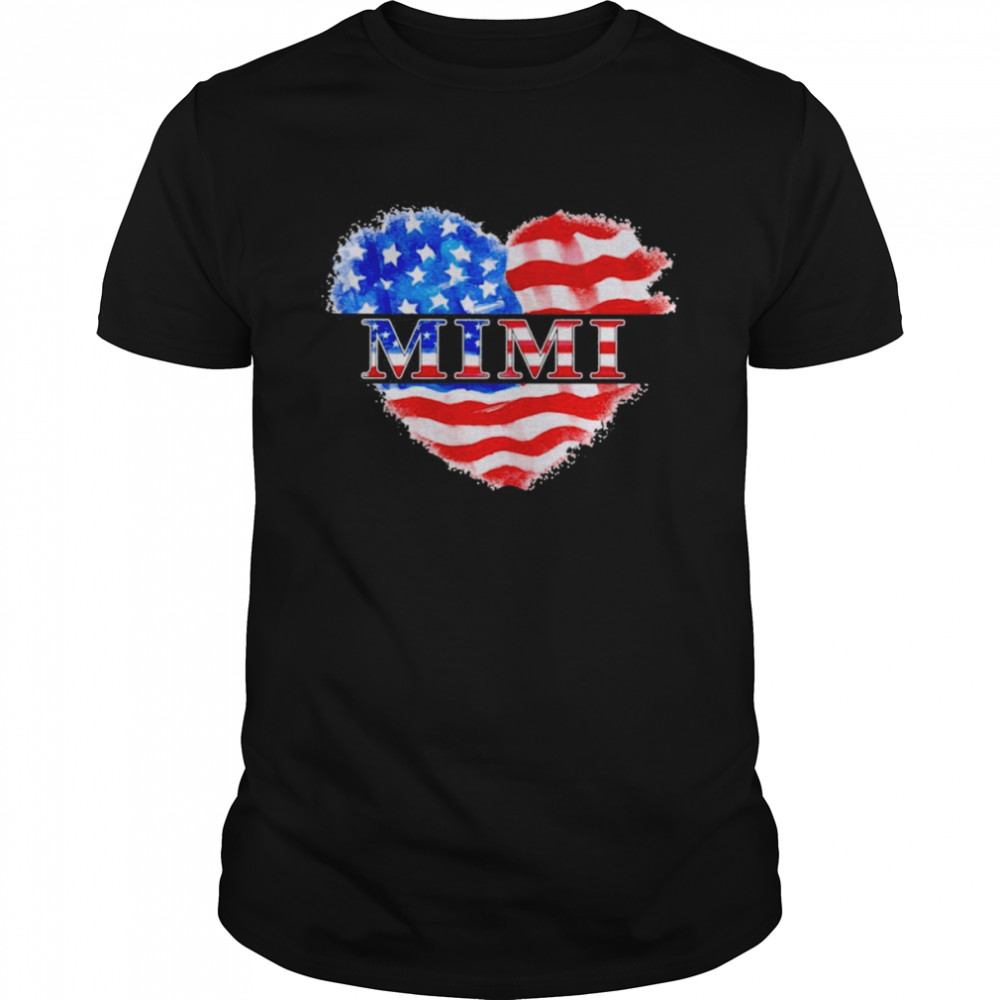 4th Of July Mimi Heart Independence Shirt
