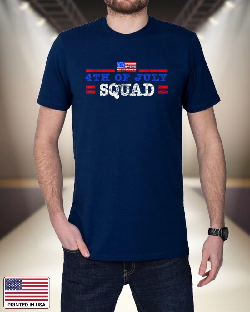 4th of July Squad Cool Patriotic Crew Men Women 4th July 95YVx