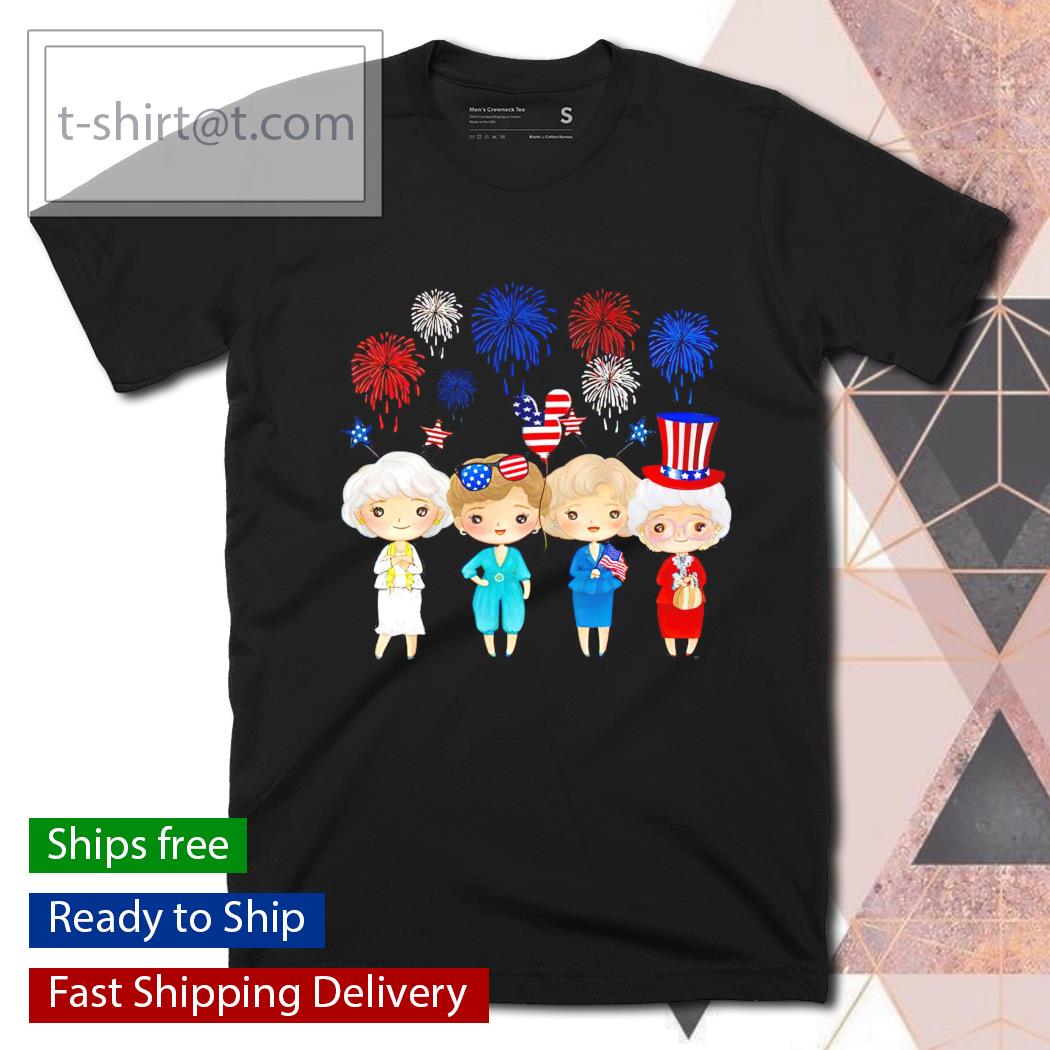 4th of July The Golden Girls fireworks shirt