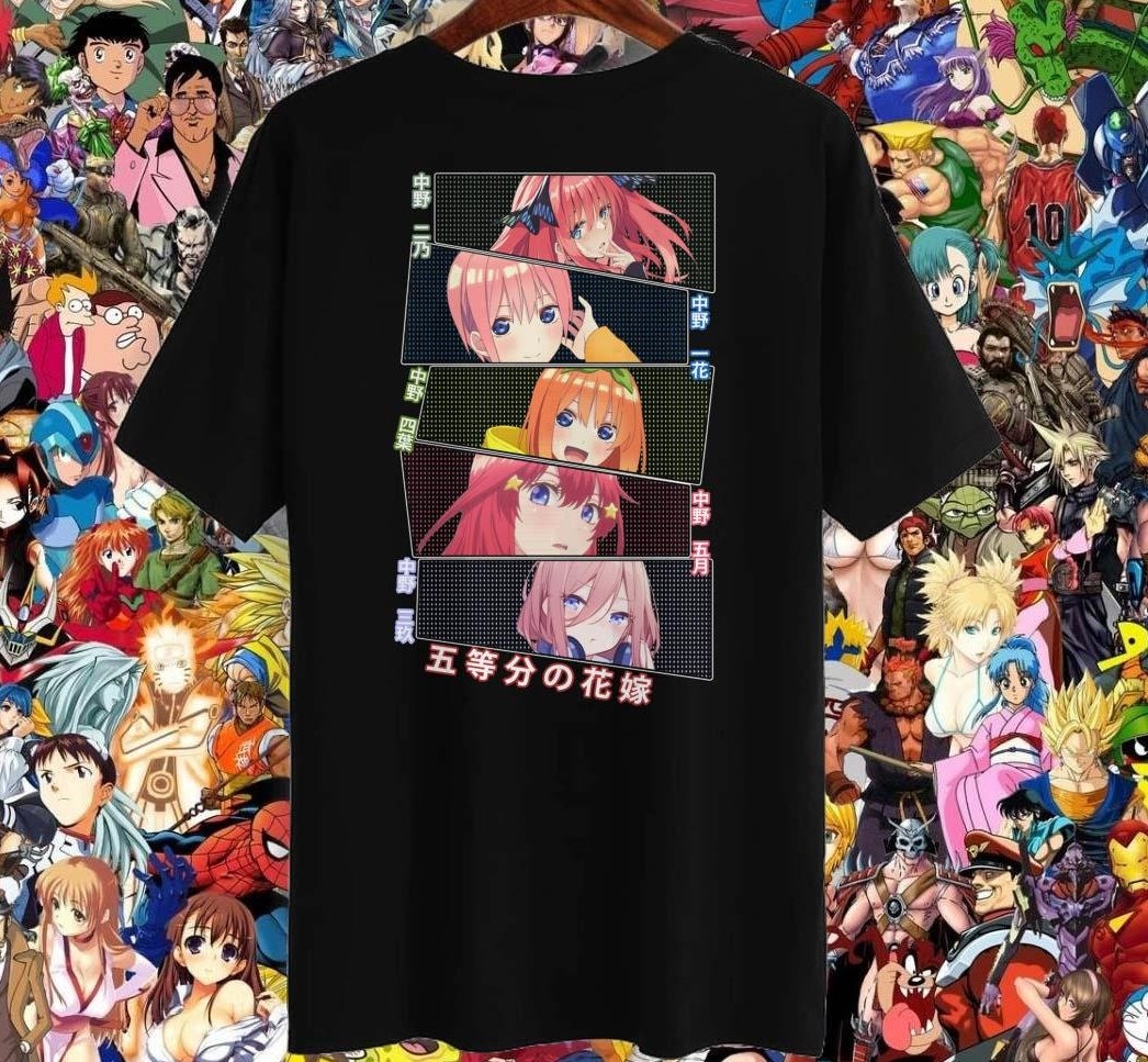 5 Toubun No Hanayome Anime Unisex T-Shirt