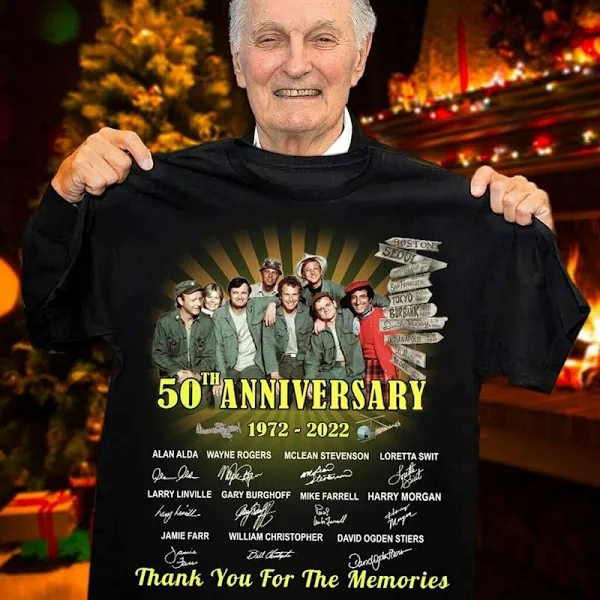 50th Anniversary 1972 2022 Thank You For The Memories T Shirt
