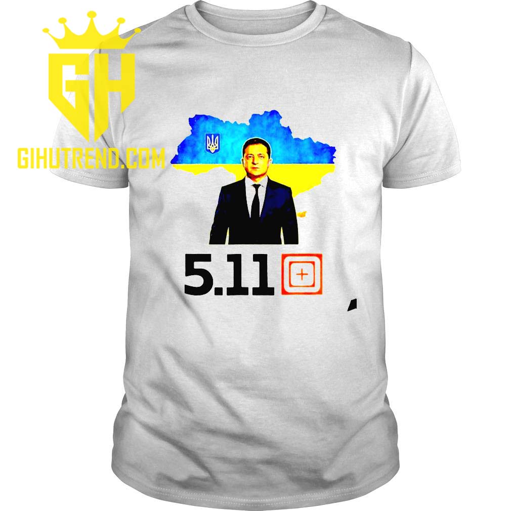 511 Ukraine I Stand with Ukraine Volodymyr Zelensky Unisex T-Shirt